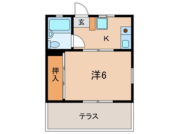 シーサイド西舞子Ｂの物件間取画像